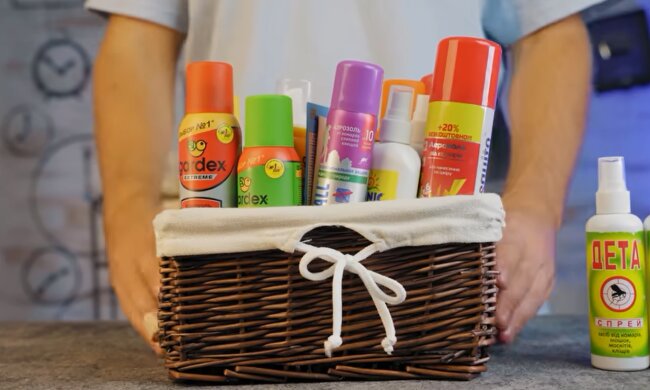 Спрей від комарів. Фото: YouTube