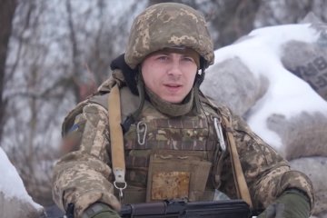 Военные поздравили украинцев с Днем Соборности, фото - Украинское военное телевидение