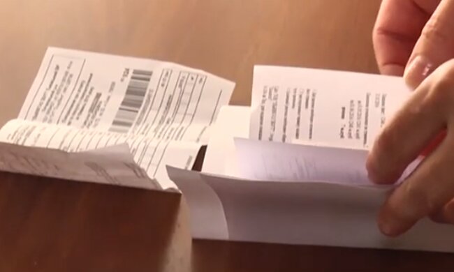 Платіжка за газ. Фото: скріншот YouTube-відео