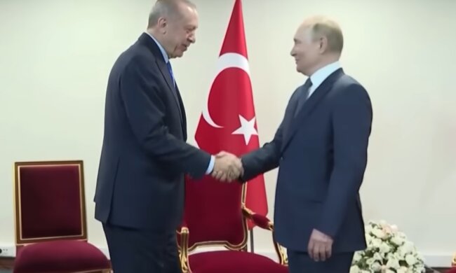 Эрдоган и путин. Фото: скриншот YouTube-видео