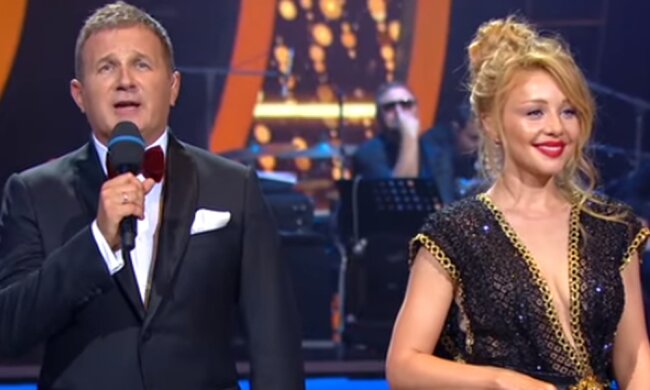 Тина Кароль и Юрий Горбунов. Фото: скриншот YouTube-видео