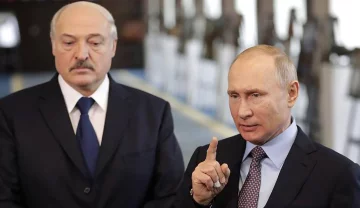 Александр Лукашенко и Владимир Путин, фото - 24 телеканал