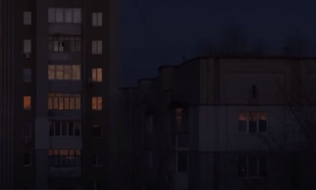 Отключение света. Фото: скриншот YouTube-видео