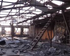 Разрушенная шахта на Донбассе. Фото: Youtube