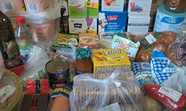 Продукти. Фото: скріншот YouTube-відео