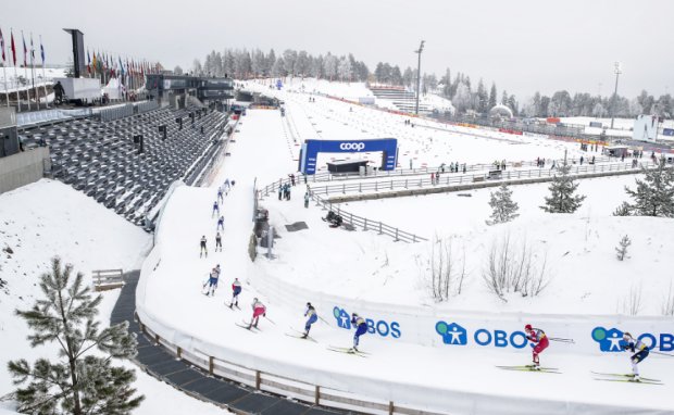 Кубок мира по лыжным гонкам в Норвегии. Фото: скриншот esquire