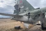 Ворожий літак рф. Фото: скріншот YouTube-відео