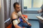 Поліція Запоріжжя напад ніж обшук