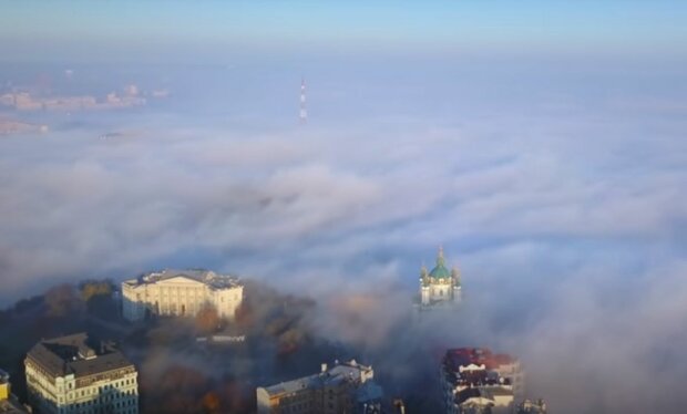 Туман. Фото: скриншот YouTube