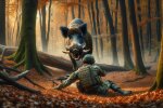 Один двохсотий, решта у мокрих штанях: чорнобильський кабан порвав російську дрг - подробиці