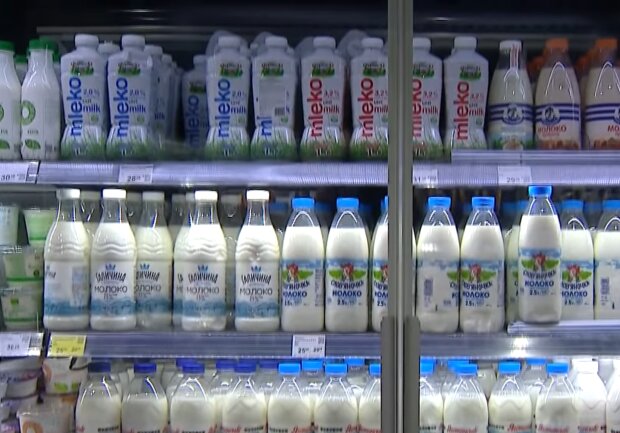 Молочні продукти. Фото: скріншот YouTube-відео