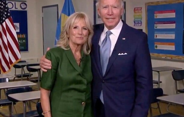 Джо и Джилли Байден. Фото: скриншот YouTube