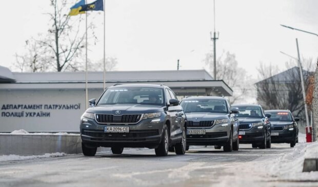 Автомобили. Фото: Нацполиция Украины