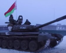 Військові Білорусі. Фото: скріншот YouTube-відео