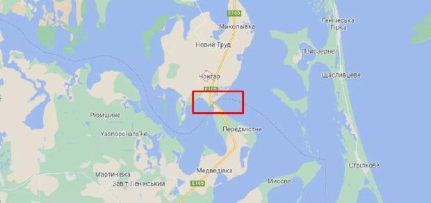 Чонгарський міст повністю знищено — кадр із тимчасово окупованого Криму, червень 2026