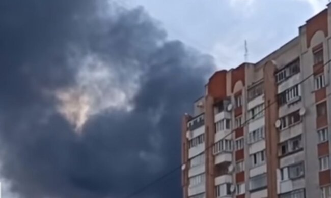 Дым. Фото: скриншот YouTube-видео