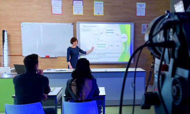 Всеукраинская школа онлайн. Фото: Народна правда