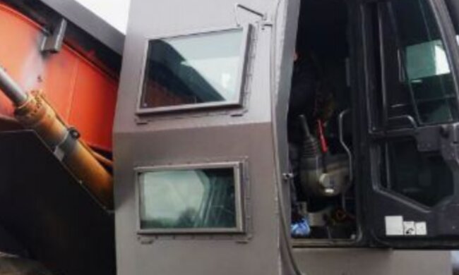 Машина розмінування. Фото: скріншот YouTube-відео