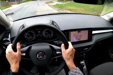 Skoda Fabia. Фото: скриншот YouTube-видео.