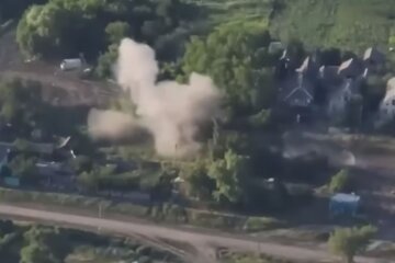 Знищення техніки рф. Фото: скріншот YouTube-відео