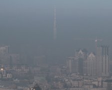 В Киеве уровень загрязнения воздуха зашкаливает