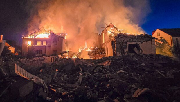 Атака по Харькову, фото: ГСЧС