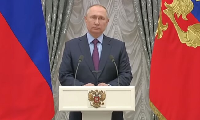 Володимир Путін. Фото: скріншот YouTube-відео