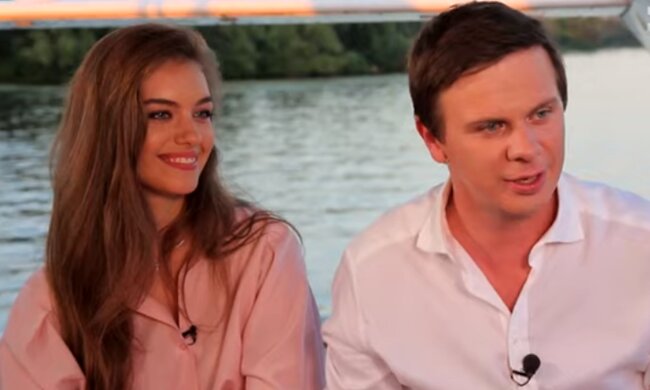 Діма Комаров та Олександра Кучеренко. Фото: скріншот YouTube-відео