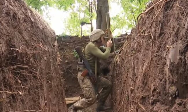 ВСУ дали ответный огонь. Фото: youtube