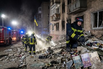 Київ наслідки атаки рятувальники