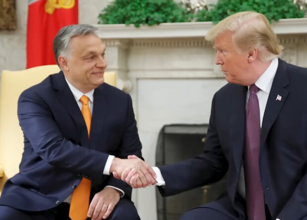 Трамп и Орбан. Фото: скриншот YouTube-видео