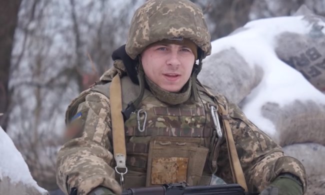 Военные поздравили украинцев с Днем Соборности, фото - Украинское военное телевидение