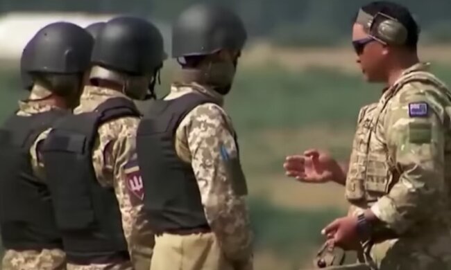 Украинские военные. Фото: YouTube, скрин