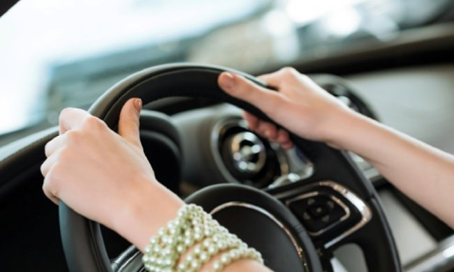 Пьяная за рулем