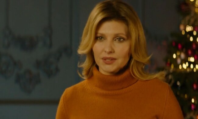 Елена Зеленская. Фото: скриншот Youtube