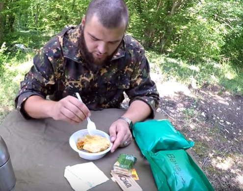 сухой паек, скрин YouTube
