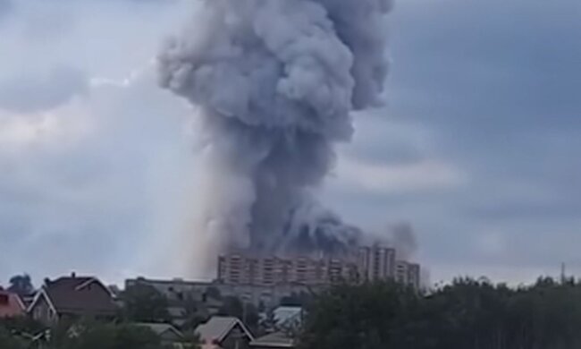 Взрыв. Фото: скриншот YouTube-видео