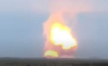Взрыв. Фото: скриншот YouTube-видео