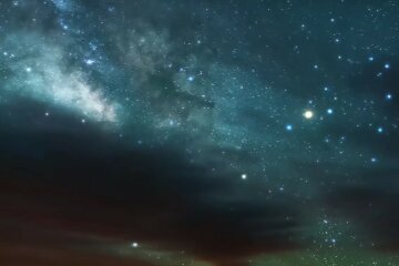 Зоряне небо. Фото: скріншот YouTube-відео