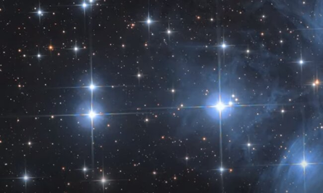 Звездное небо. Фото: скриншот Youtube-видео