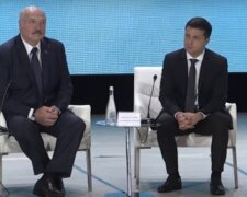 Владимир Зеленский и Александр Лукашенко. Фото: скриншот видео
