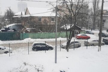 Зима в Украине. Фото: Стена