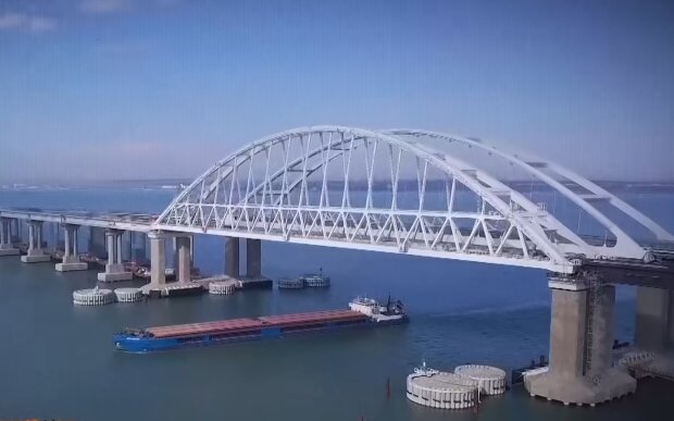 Керченский мост. Фото: скриншот YouTube-видео