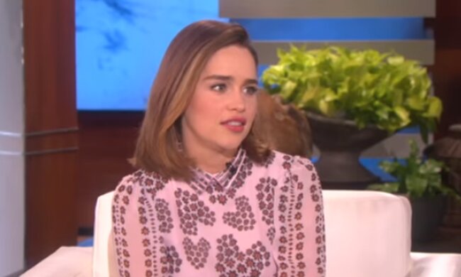 Эмилия Кларк. Фото: скриншот YouTube