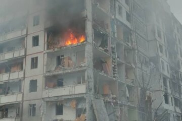 Ракетна атака по Харкову. Фото: Харківська ОДА