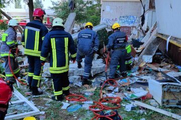 Взрыв в жилом доме Киева. Фото: Цензор.НЕТ