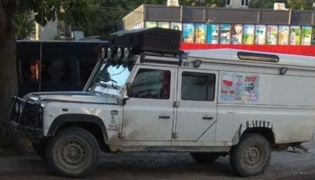 В Украине засветился очень редкий Land Rover: заехал из прошлого