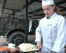 Кухар у ЗСУ. Фото: скріншот YouTube-відео