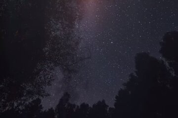 Зоряне небо. Фото: скріншот YouTube-відео