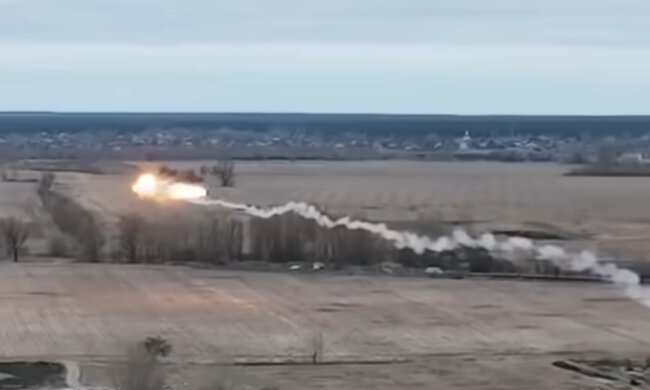 Збитий вертоліт РФ. Фото: скріншот YouTube-відео